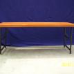 wooden table - bharat brand folding table 6 x 2 ft-wooden top
